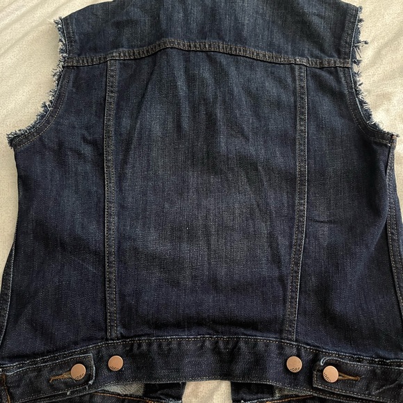 Gap size XS dark denim vest - Picture 3 of 3